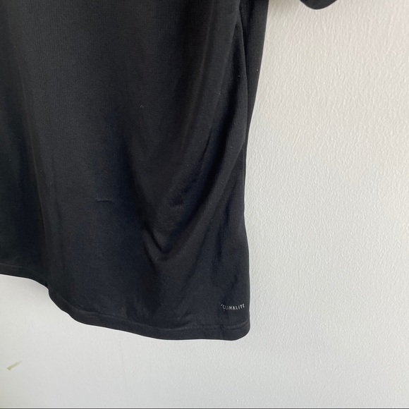 Adidas - Black Workout Short Sleeve Top - Picture 5 of 5